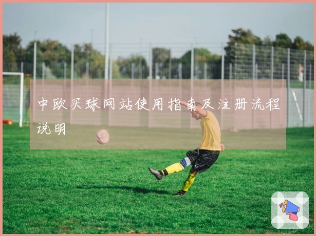 中欧买球网站使用指南及注册流程说明
