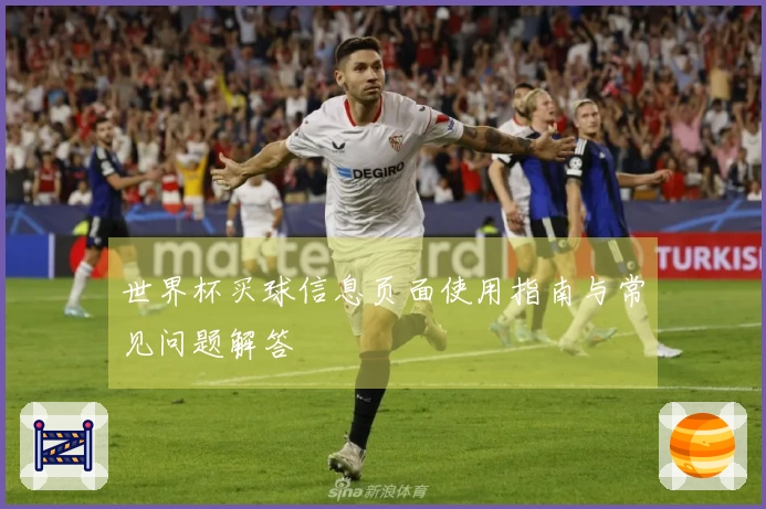 世界杯买球信息页面使用指南与常见问题解答