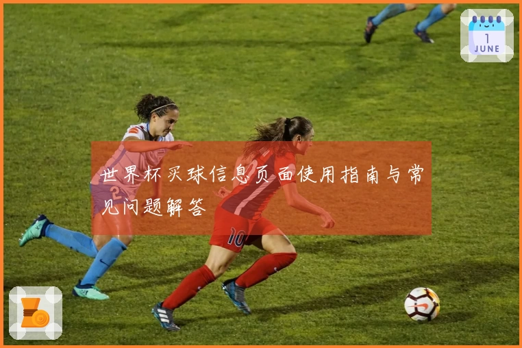 世界杯买球信息页面使用指南与常见问题解答